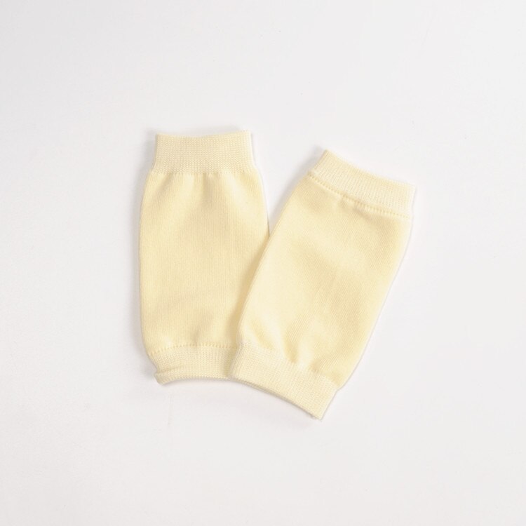 16cm nyfødte knæpuder til gennemsøgning af babypiger drenge forårssokker til småbørn knæhøje sokker slikfarve 6 farver: Gul