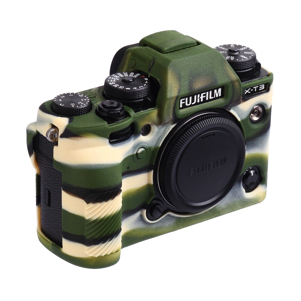 Bolsa de cámara DSLR de para Fuji film xt-3, bolsa ligera para cámara, funda para fuji xt3, color negro/camuflaje