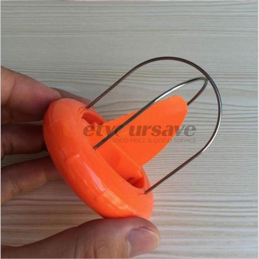 Mini Kiwi Pitaya Peeler Slicer Door Hand Easy Cut Fruit groente Muskm zaaimachine Cutter Apparaat Gesneden Graven Core Twister Slicer gereedschap: Orange