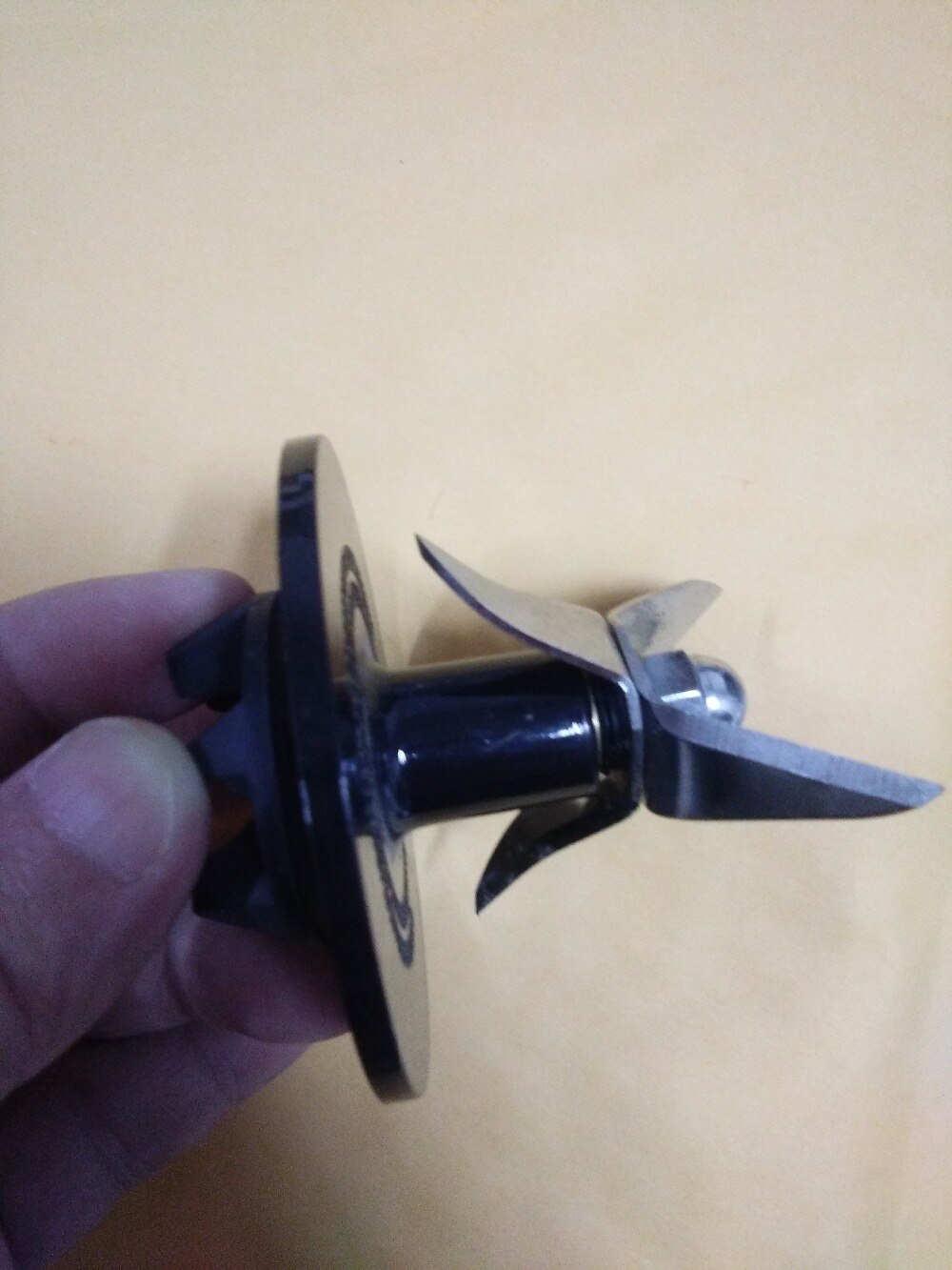 Juicer Cutter Blender Blades Replacement Blender Blade SPB-456-2B BLACK + Sealing Ring Gasket Black Stainless Steel