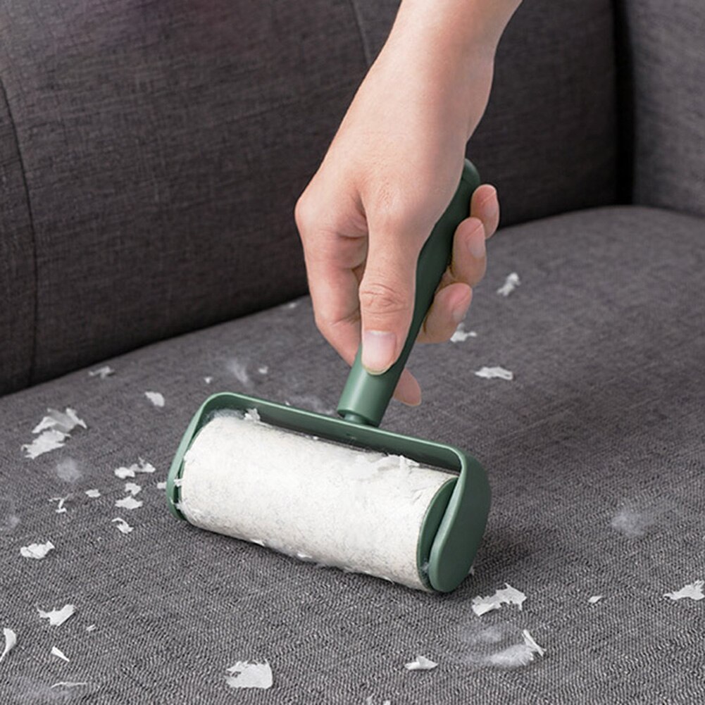 Afscheurbare roller type kleverige haarborstel thuis bank huisdierhaar kleding kleverige haarroller voor haarreinigingsborstel