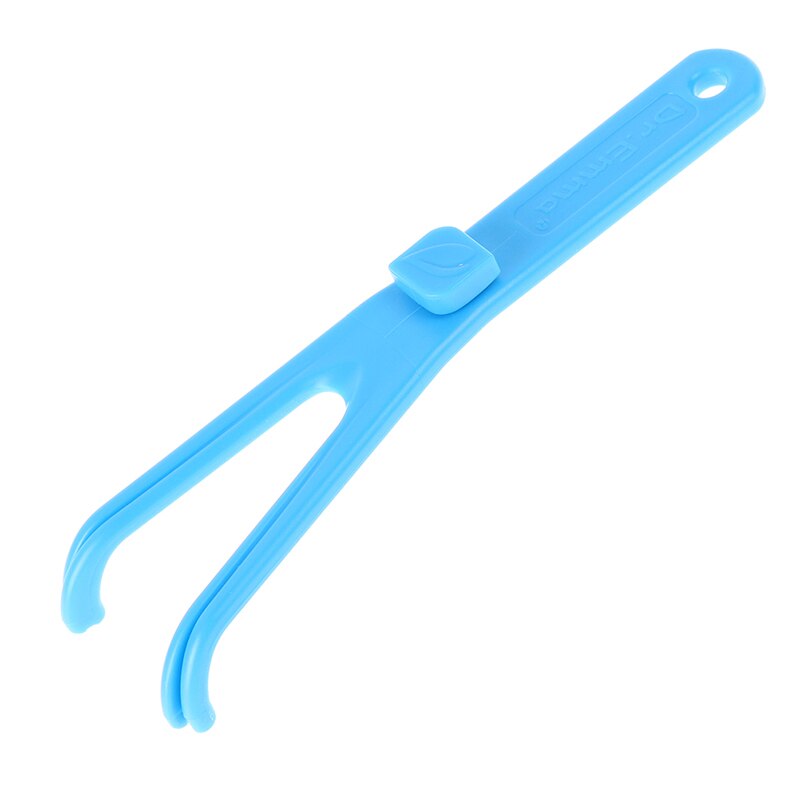 Grønn/blå y form tanntrådholder tanntråd interdental renere tannplukkingsenhet: Blå