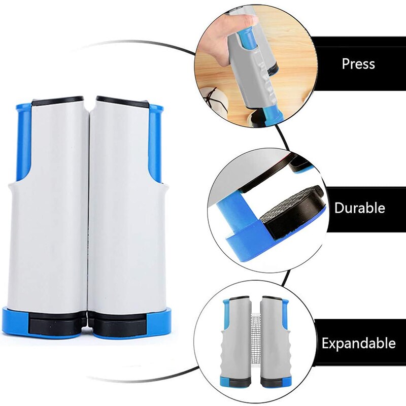 Competition table tennis racket set portable table tennis racket telescopic rack set 3 table tennis