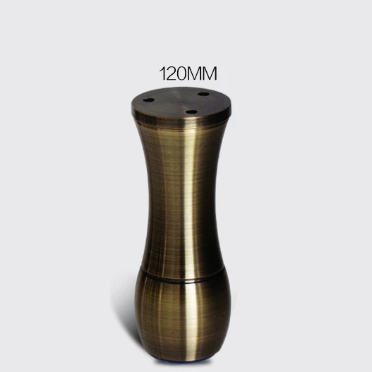 Home Room Furniture Legs Extra-thick Metal Furniture Leg Adjustable Height Cabinet Feet European Sofa Chair Bed Table Legs: Silver