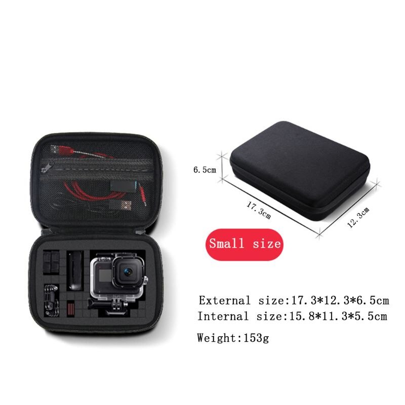 Valise de transport rigide pour GO-PRO 360 R, sac de rangement Portable pour caméra d&#39;action, directe