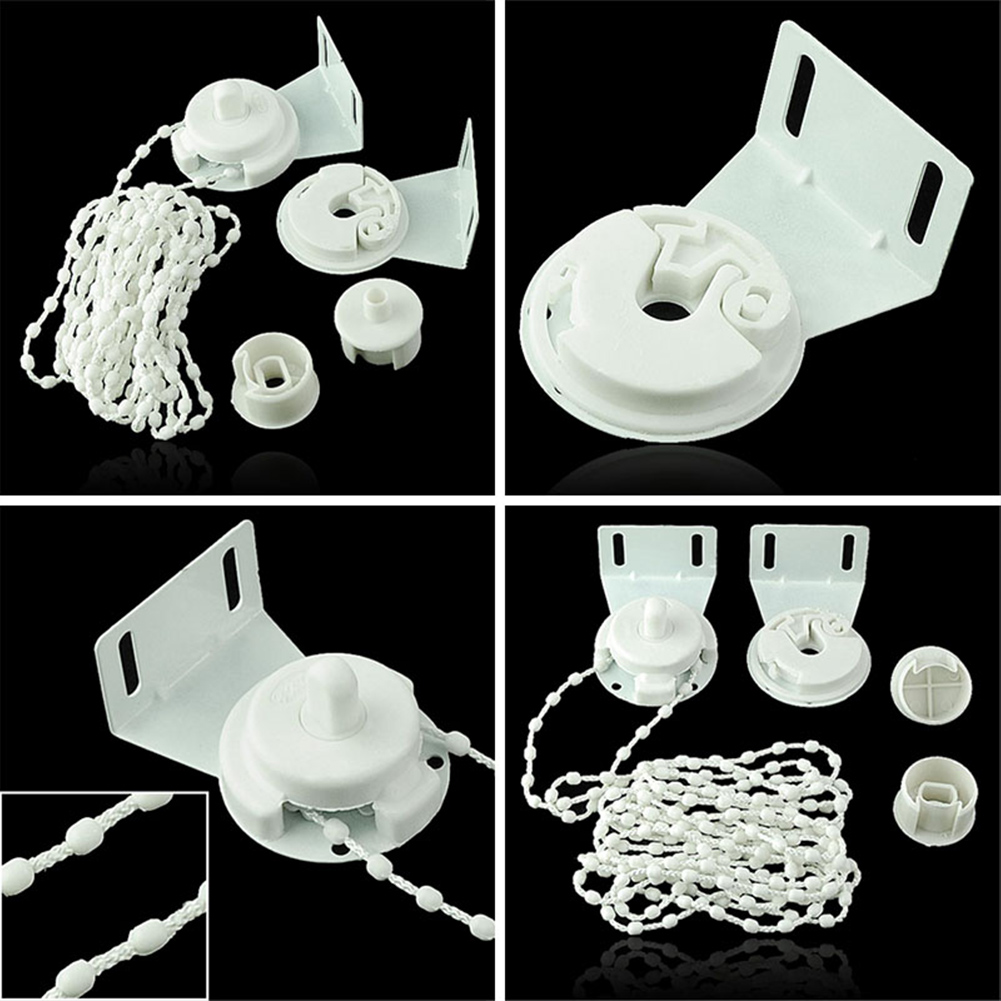 Eco-Friendly Metal Roller Blind Fittings Brackets Heavy Duty Replacable Curtain Accessories Standard Roller Blinds Home Textile