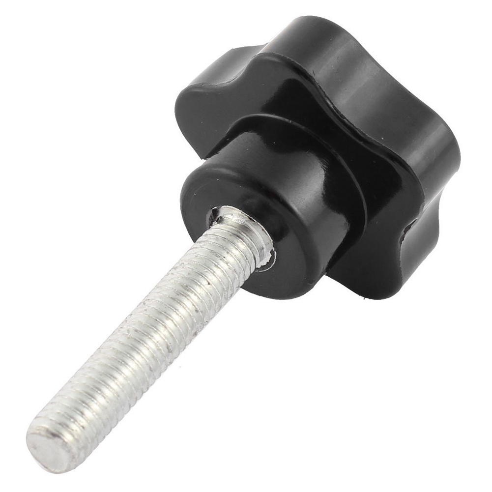 M8 x 40mm Screws Star head Wing screw Clamp knob handle black