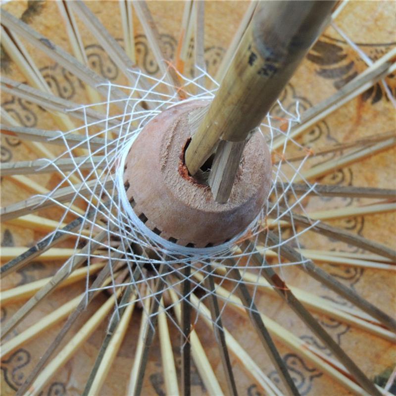 Oilpaper Umbrella Classic Hand-Painted Oil-Paper Umbrella Decorative Umbrella Oiled Paper Umbrella Craft Bar Store Tearoom Decor