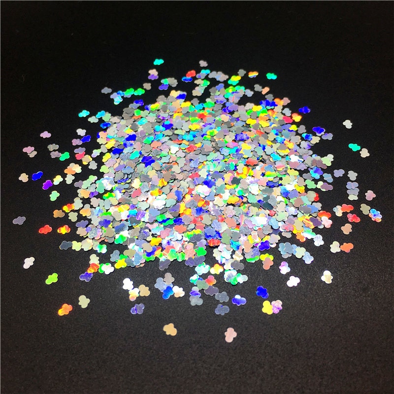 3mm Ultradunne Eo-Vriendelijke Cloud Vorm Nagels Glinsterende Pailletten Voor Nail Art Decoratie Body Art Schilderen Nail DIY decoratie 10g