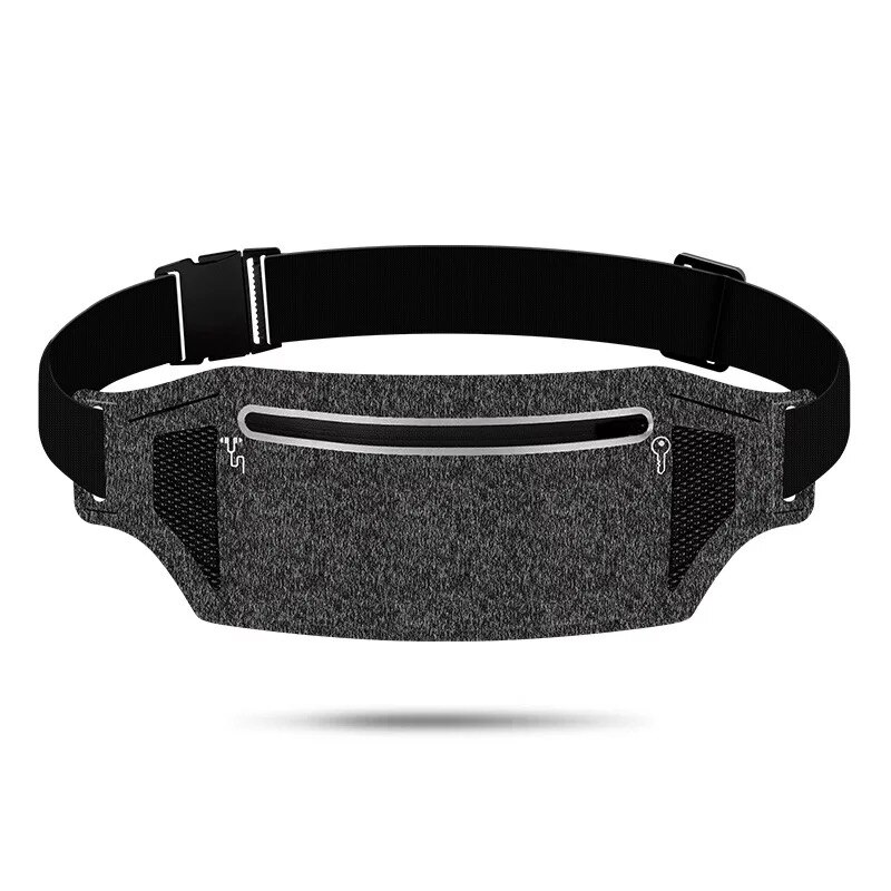 Sportheuptasje, hardlooptasje voor mobiele telefoon, multifunctionele outdooruitrusting, waterdicht, onzichtbaar, ultradun mini heuptasje.