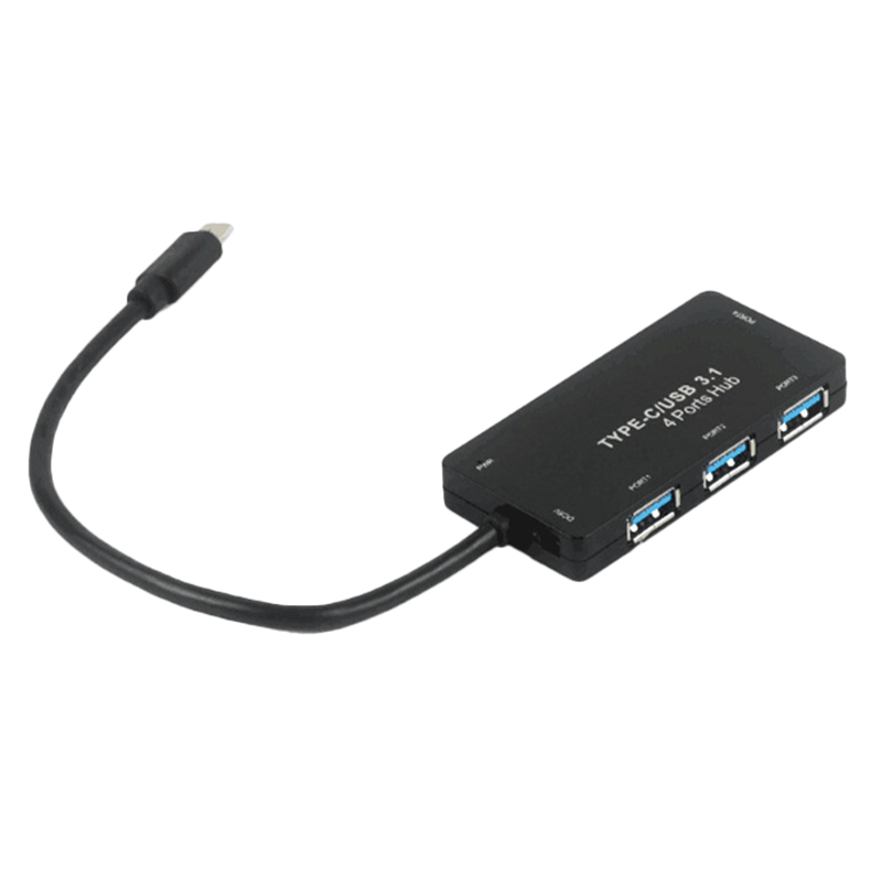 centro USB attracco stazione Tipo-C a 3XUSB3.0 3-porta USB-C centro per Mac libro Del computer Portatile Del PC