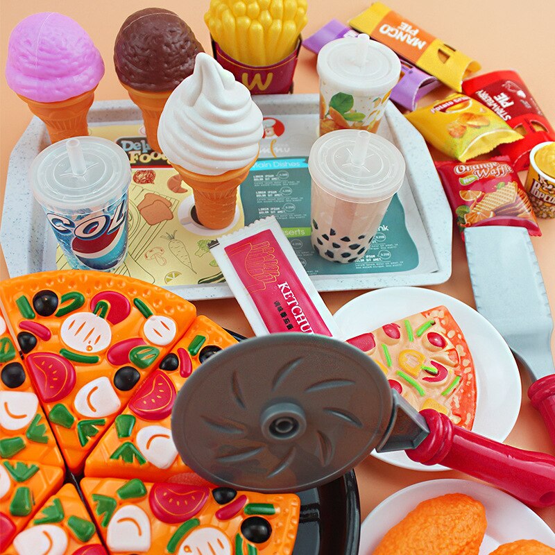 Kinderen Spelen Huis Model Voedsel Steamer Gestoomde Gevuld Broodje Snack Hamburg Westerse Voedsel Sushi Maaltijd Keuken Meisje Speelgoed Set