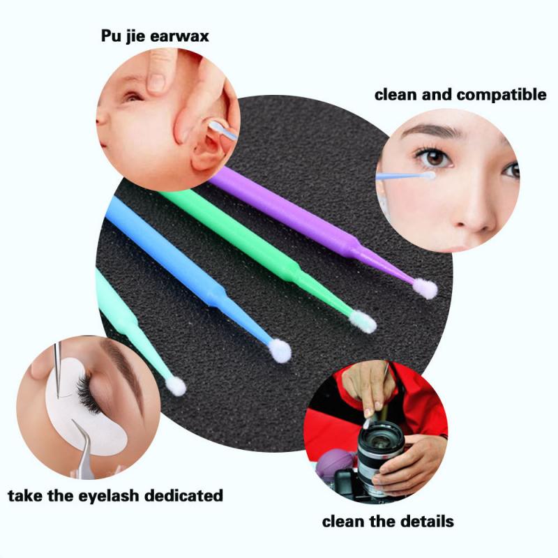 Brochas aplicadoras dentales para brochas aplicadoras de pestañas de 100 Uds.