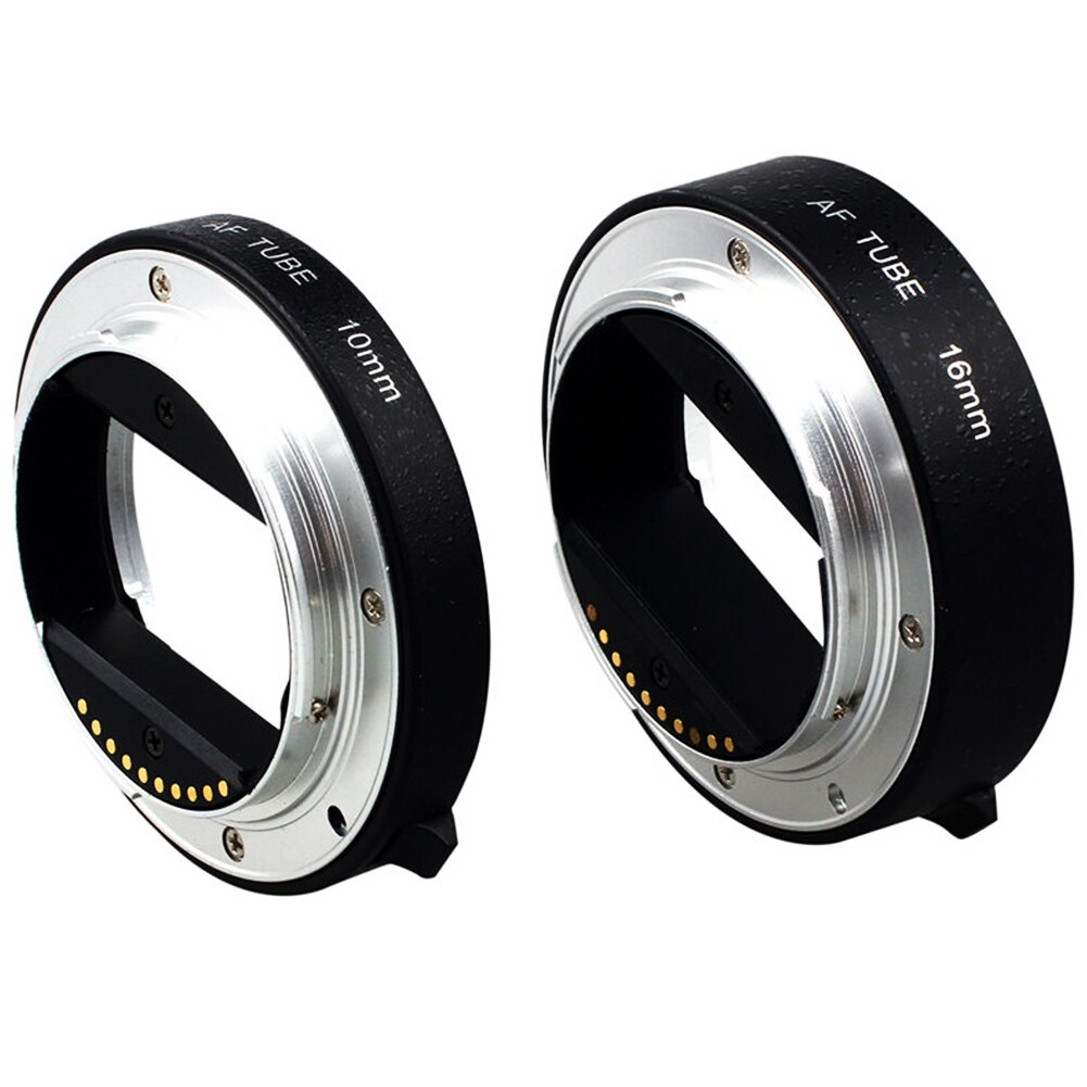 Macro Extension Tube Adapter Ring for Sony NEX E-Mount Cameras - Metal Construction, 59g