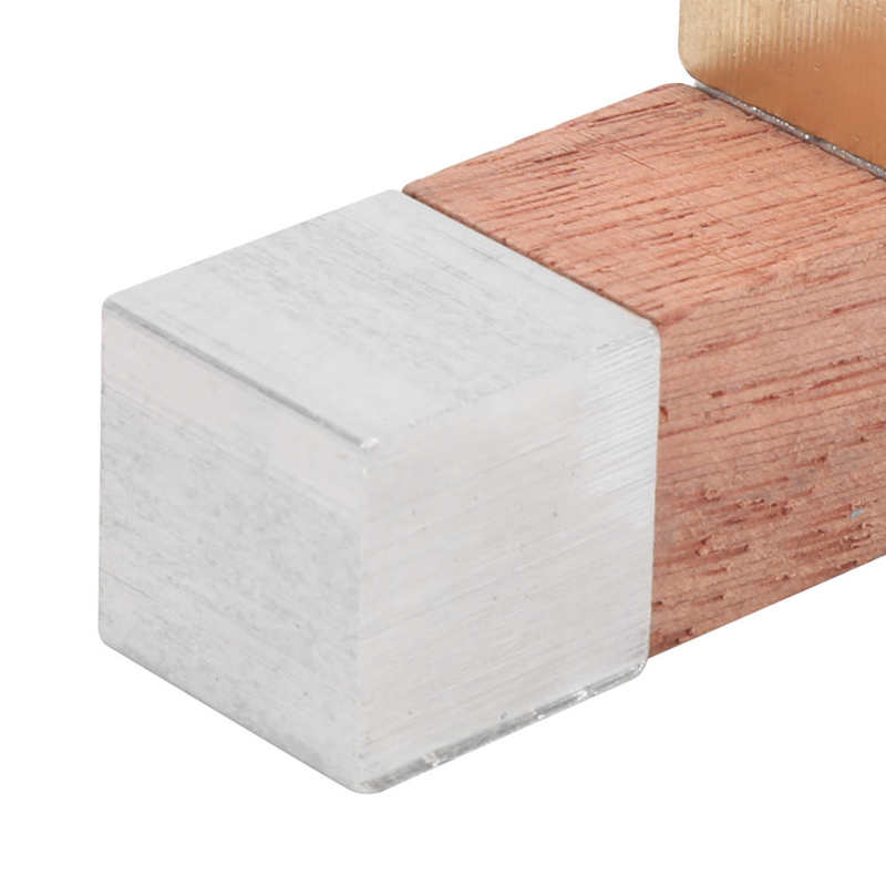 Cubic Block Iron, Aluminum , Wood Same Volume Different Physics Experiment Teaching Equipment Experiment Power Meter