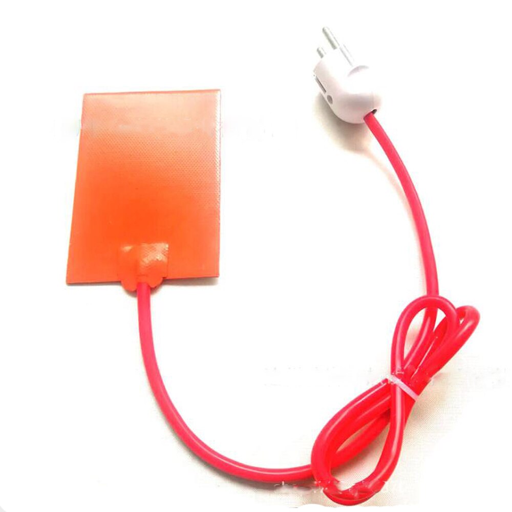 Car Engine Oil Pan Sump Tank Heater Pad 75W Heating Pad Wear Water Protect EU US Plug