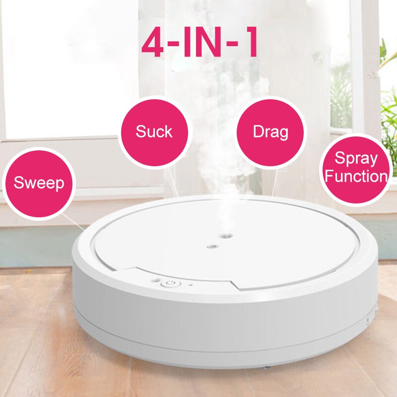 multifunctional 4 in 1 Smart Robot Spray Sweeping Robot Disinfection ...