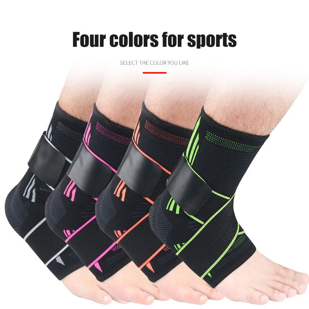 1Pcs Sport Ankle Support Breathable Elastic High Protect Sports Ankle Equipment Safety Running Basketball Ankle Brace Ankle Wrap