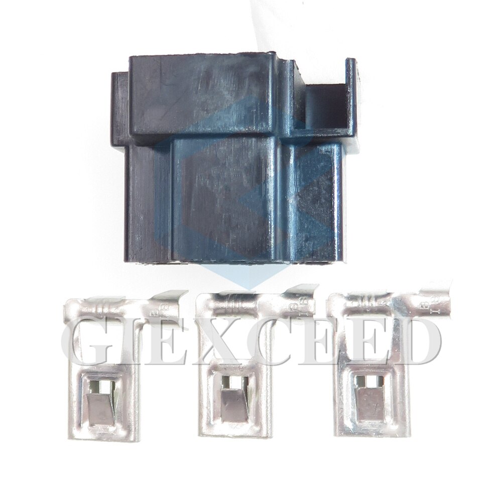 Connecteur de support de lampe H4 série 1, 2 jeux de 3 broches, pièces automobiles, boîtier en plastique, prise de câble de voiture, phare non scellé