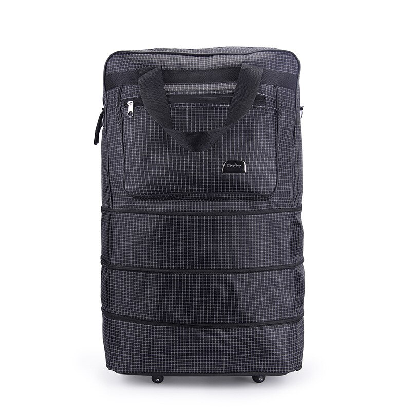 Bolsa de viagem universal, bolsa de pano telescópica dobrável para viagens curtas, bolsa de viagem no exterior