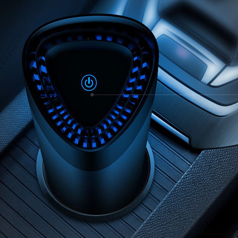 Car Air Purifier Air Cleaner with Negative Ion Hepa Fresh Portable USB Car Ion Purifier