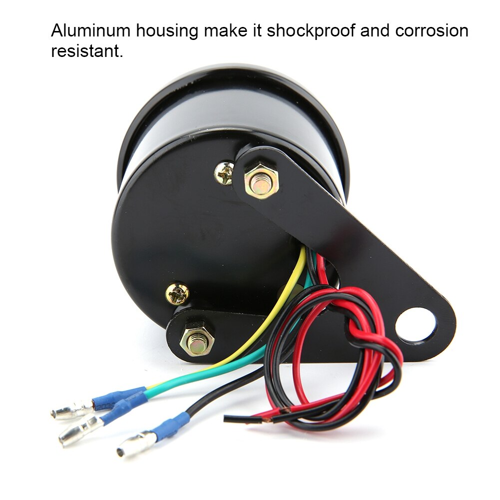 JOYKK Digitaluhr Auto-Dashboard - 12V/24V LED-Uhr Grün Für Auto & Motorrad