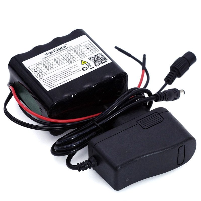 VariCore 14.8V 4400mAh 18650 li-iom battery pack night fishing lamp heater miner's lamp amplifier battery with BMS+16.8V Charger