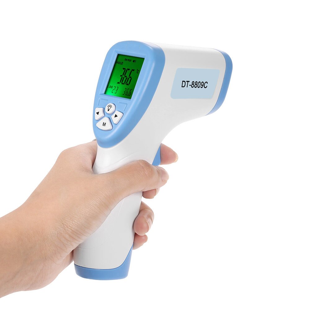 Digitale Infrarood Voorhoofd Thermometer Lcd Ir Thermometer Non-contact Ir Infrarood Thermometer Komen In Europa Binnen Zeven Dagen: TYPE 2
