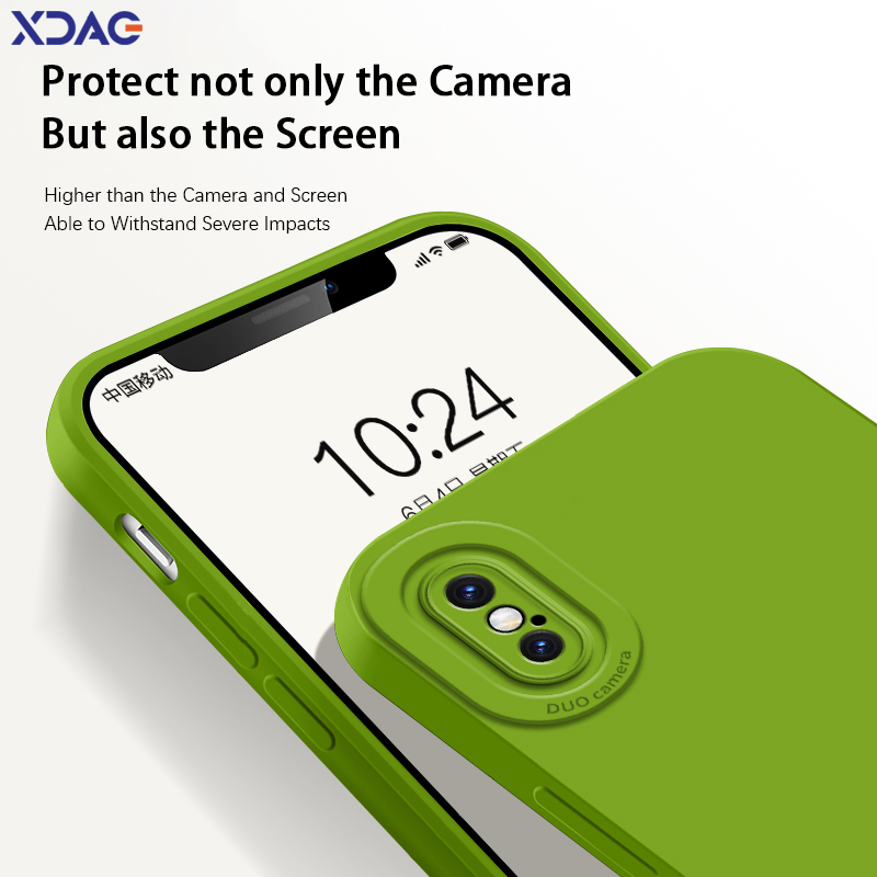 Angel eyes flydende silikone cover til iphone x xr xs max blødt, kameravenligt, stødsikkert telefoncover, iphone xr xs max taske