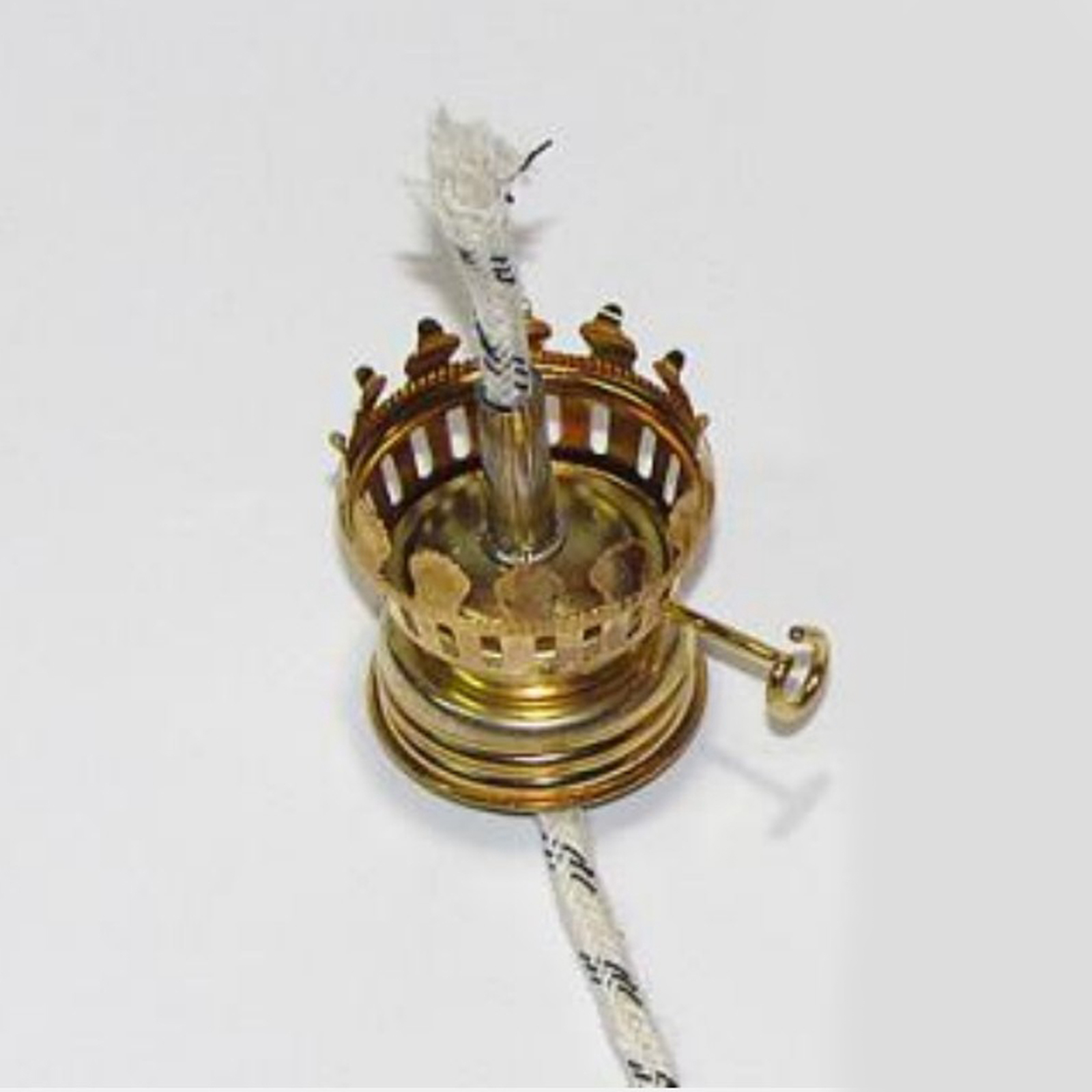 Oil Lamp Replacement Burner Oil Lamp Chimney Holder for Retro Style Oil Lamp Desktop Oil Light Burner Holder Adjustable