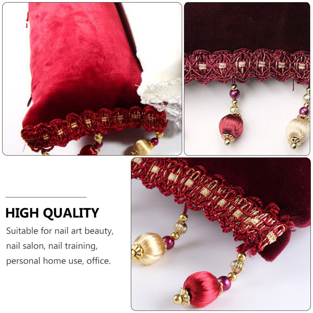 Almohadilla para el cuidado de la manicura, almohada para manos, cojín para reposabrazos, accesorios de manicura, tapete de manicura para el hogar