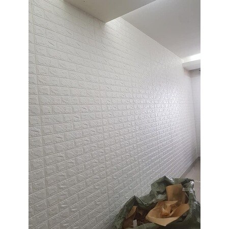 Itseliimautuva valkoinen seinäpaneeli 3d 439737185
