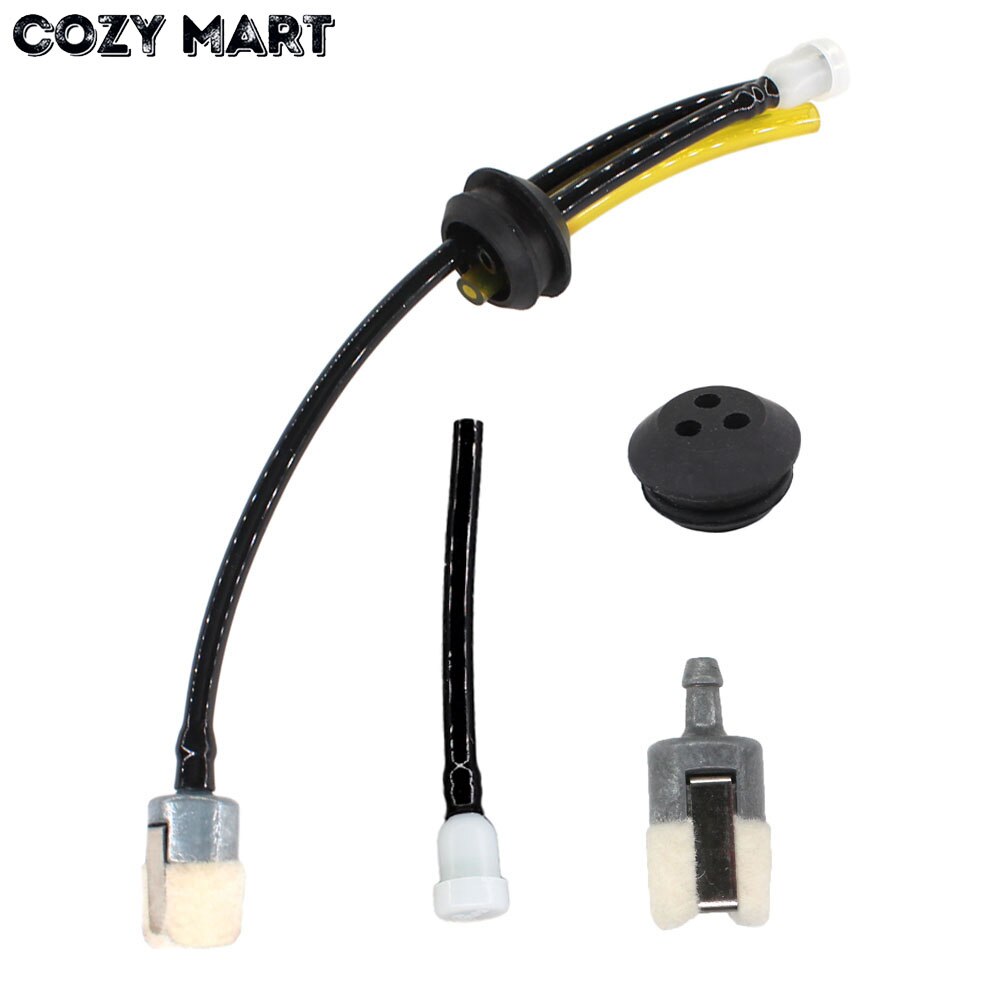 Fuel Line Filter Vent Grommet Kit For GT200 GT225 SRM2100 SRM210 SRM225 90097 900103 90014 Echo Shindaiwa Trimmer Blowers Mower