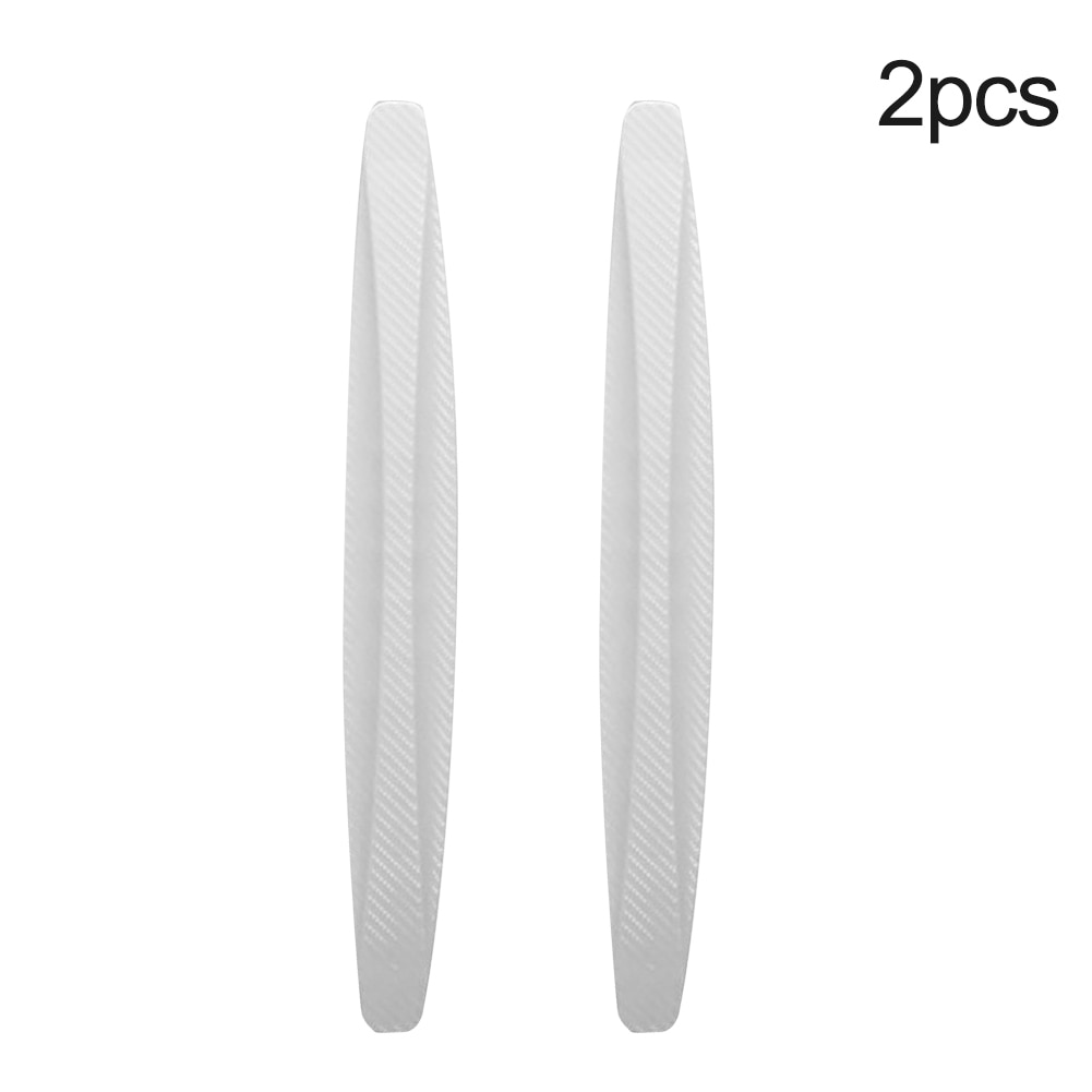 Car Bumper Protector 2pcs Anti-Collision Patch SUV Pickup Truck Trim Car Bumper Protector Guard Strip