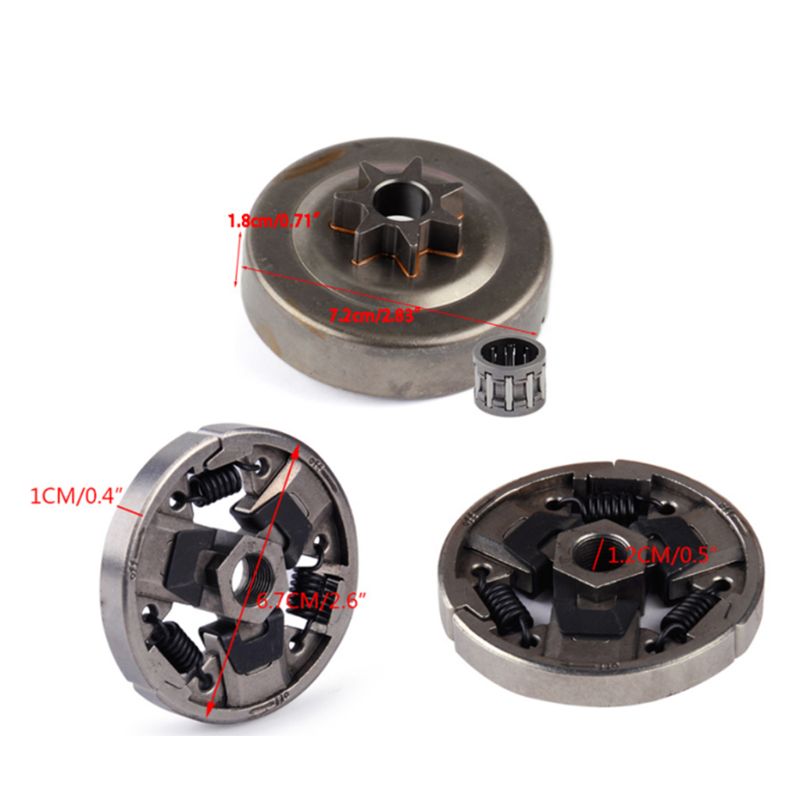 Carbhub Sprocket Clutch 3/8 For STIHL 017 018 MS170 MS180 170 180 021 023 025 MS210 MS230 MS250 Chainsaw Parts Replace 1123 64