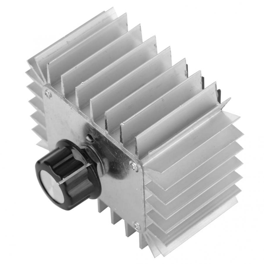 AC Motor Speed Controller AC 220V 5000W Thyristor Motor Speed Control Adjustable Power Controller for Temperature