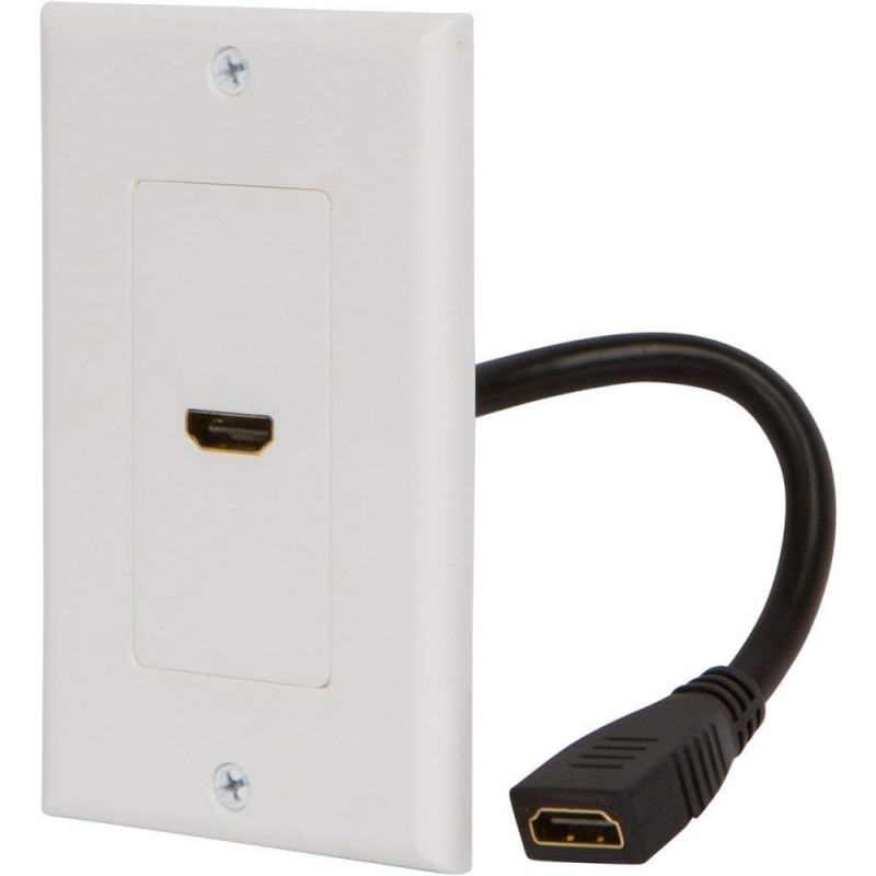 Nowa płyta ścienna robić panelu HDMI 2.0 osłona na twarz 1080P pełny wysoki definicja uchwyt montażowy z kablem robić kabiny telewizyjnej