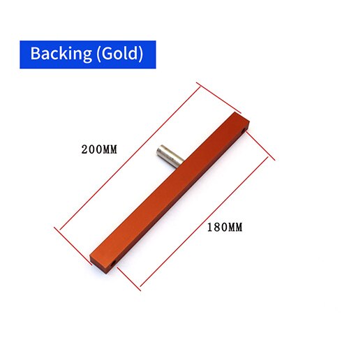 Aluminium Mini Table Saw Panel Clearance Insert Cover Plate Woodworking Benches Miter Gauge Guide Set Workbench DIY Tools: black