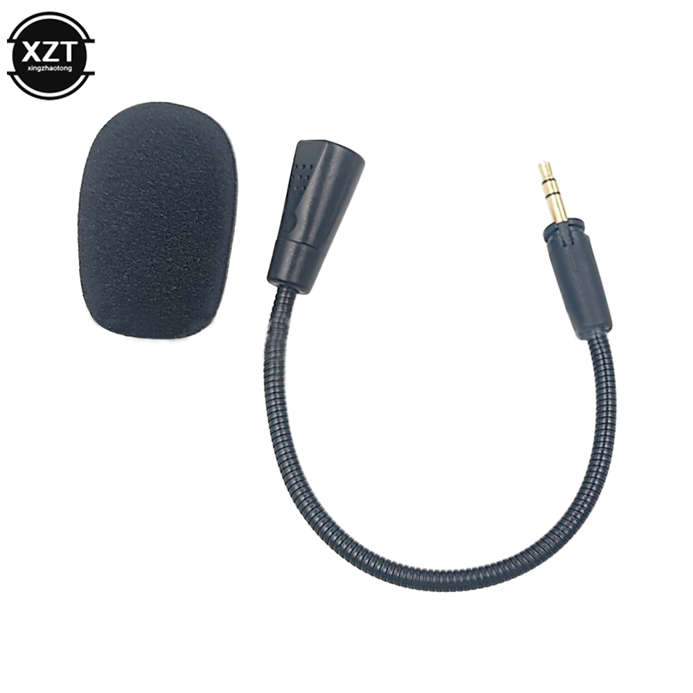 Gaming Headset Gooseneck Microphone Turtle Beach Headphones Gaming Intercom Microphone 2.5mm Straight Plug 190mm Long