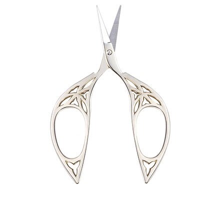 1pc sysaxar för handarbete tygklippning rostfritt stål retro klassisk vintage antik broderi sömnad skräddarsax: D