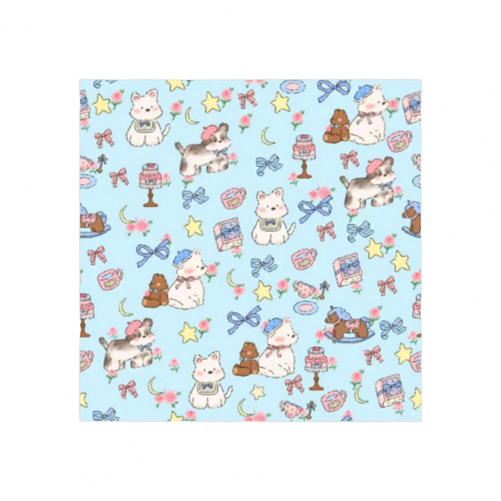 Huisdier Inbakeren Zelfklevende Kat Verzorging Wrap Kat Nagel Knippen Reiniging Terughoudendheid Tas Anti-Bite Anti-Kras huisdier Kalmerende Wrap: M / Blauw