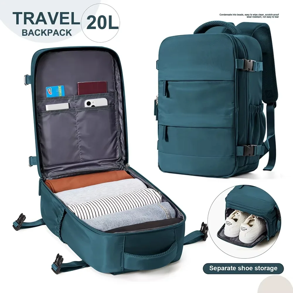 Dames Heren Handbagage Rugzak Zakelijke laptoptas College Reisrugzak Waterdicht Handbagage Rugzak Wizzair 40x30x20