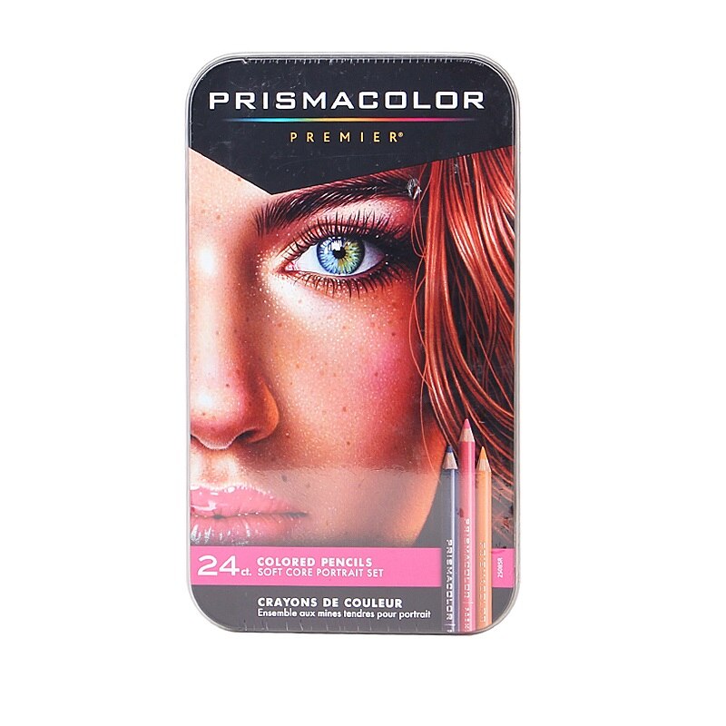 OEM USA sanford Prismacolor Art Oily Color Pencil 24 36 48 72 132 150 Color Lapis de cor Wood Color Pencils Artist School Supply