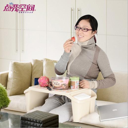 Plastic Mini Table for Kids Toddlers Babys Desk with Holder Organizer Portable Laptop Desks Durable Safe Material for Children