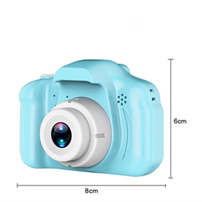 Mini Digital Camera Toys for Children Photography Props 2 Inch HD Screen Chargable Camera Electronic Toys Baby Birthday