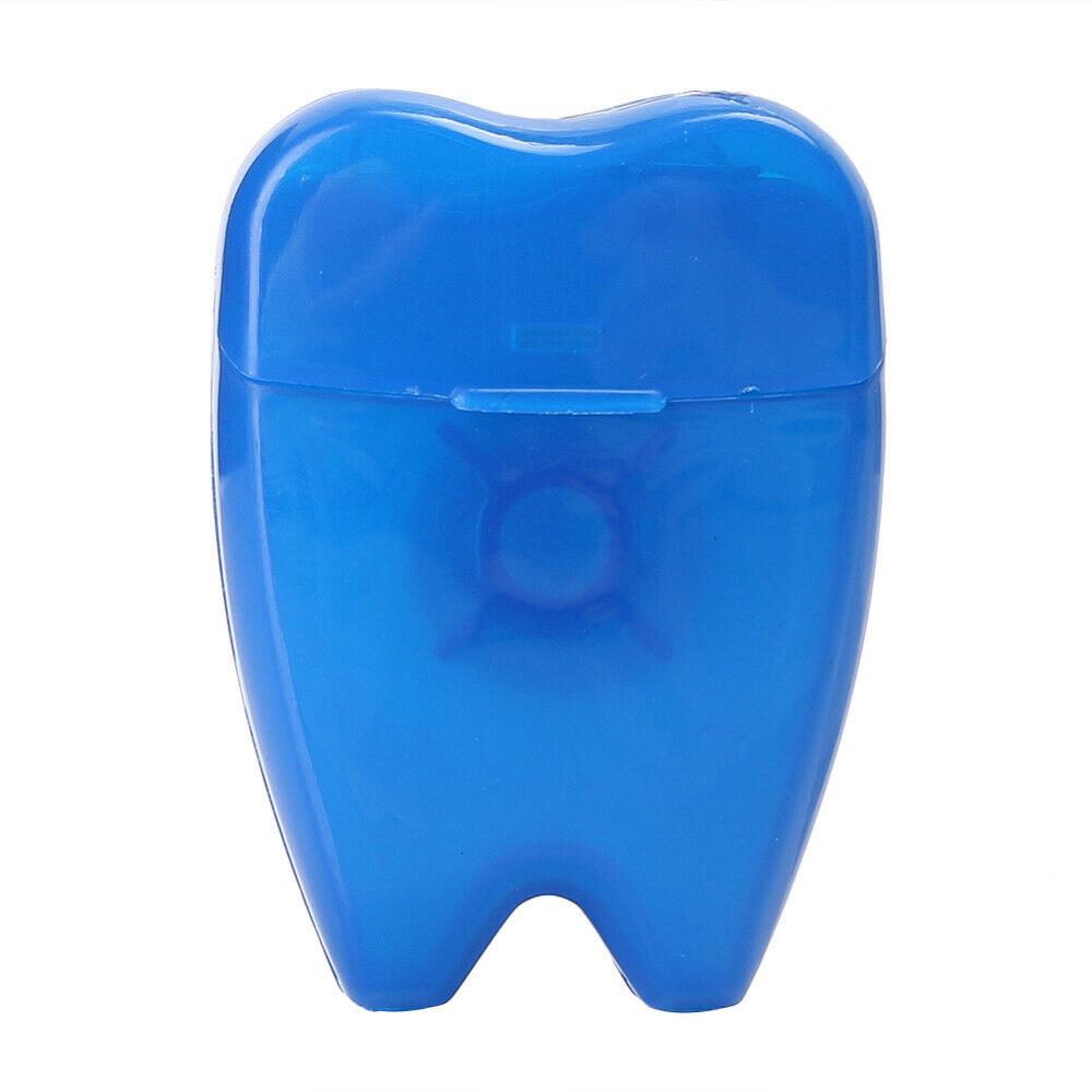 50 Stuks Draagbare Tandheelkundige Waxed Floss Met Sleutelhanger Voor Gum Tanden Cleaning Oral Care 15Meter Lange