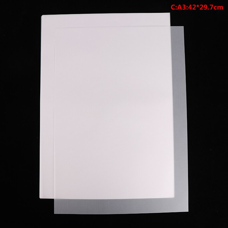 50pcs T-Shirt Impression Sur Papier de Transfert Thermique Léger Tissu Tissu Processus Autocollant Décoration Brillant Vêtements T-shirt Autocollants: C