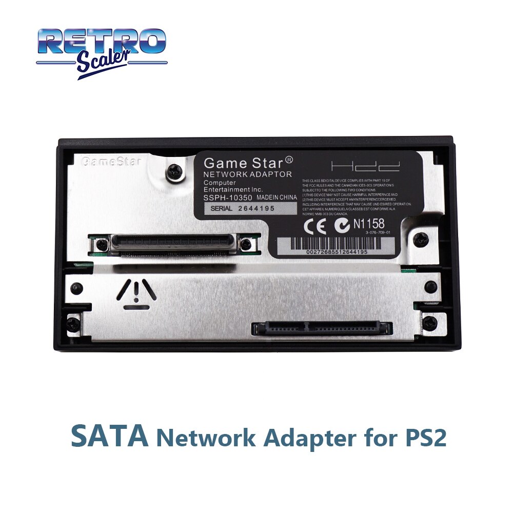 GameStar SATA Stecker 2.5 "/3.5" Festplatte HDD Adapter für Playstation2 PS2 Fett SCPH-3000X und SCPH-5000X serie Konsolen: Ursprünglich Titel