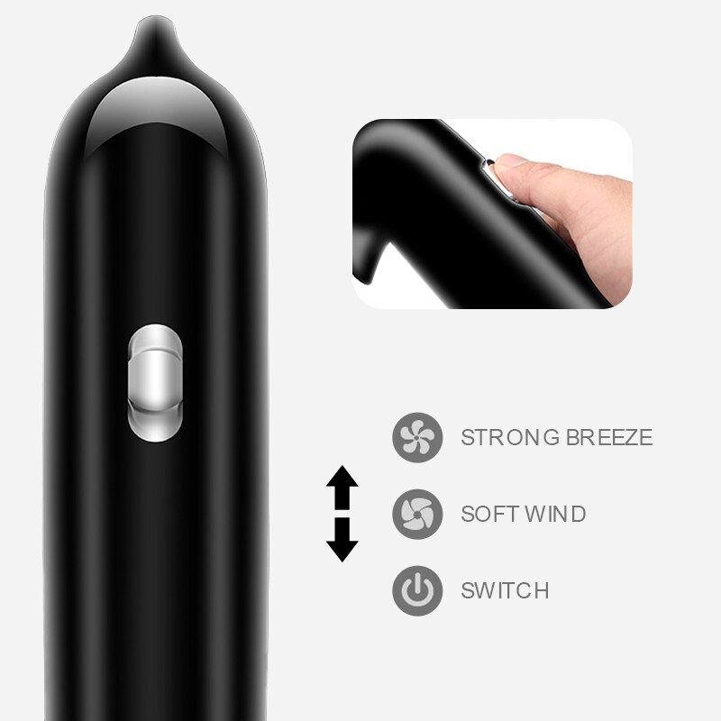 Mini hårfön hopfällbar 1400w kraftfull elektrisk torktumlare hushållsresande bärbar hårtork kompakt fläkt eu-kontakt  f35