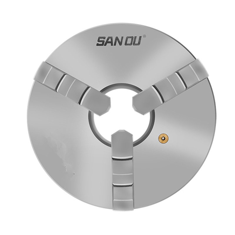 Mandrin de tour auto-centrant à 3 mâchoires, mandrins de défilement en métal SANOU K11-80 pour le perçage, Machine à fraiser 80mm 3 pouces